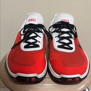 Nike OSU Red and White Men's Sneakers